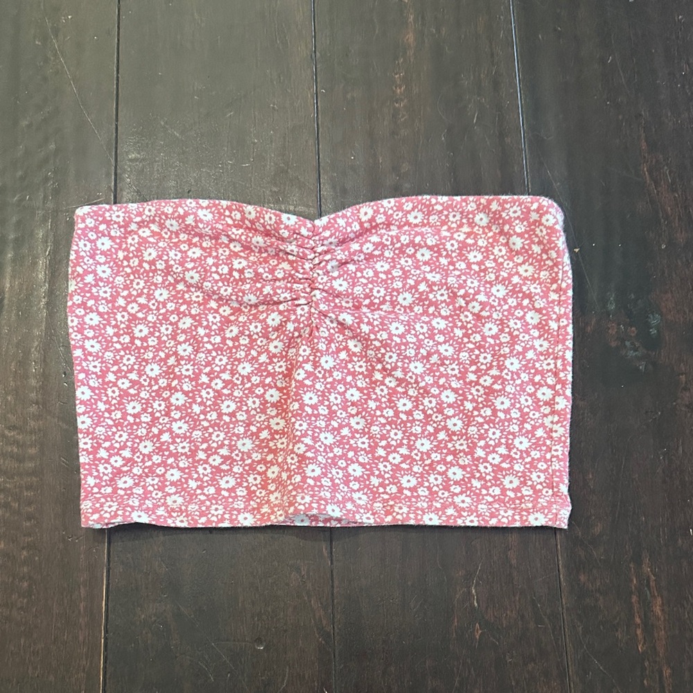 Full Tilt Pink Floral Women's Top